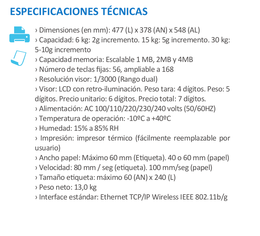 balanza pesar verduras